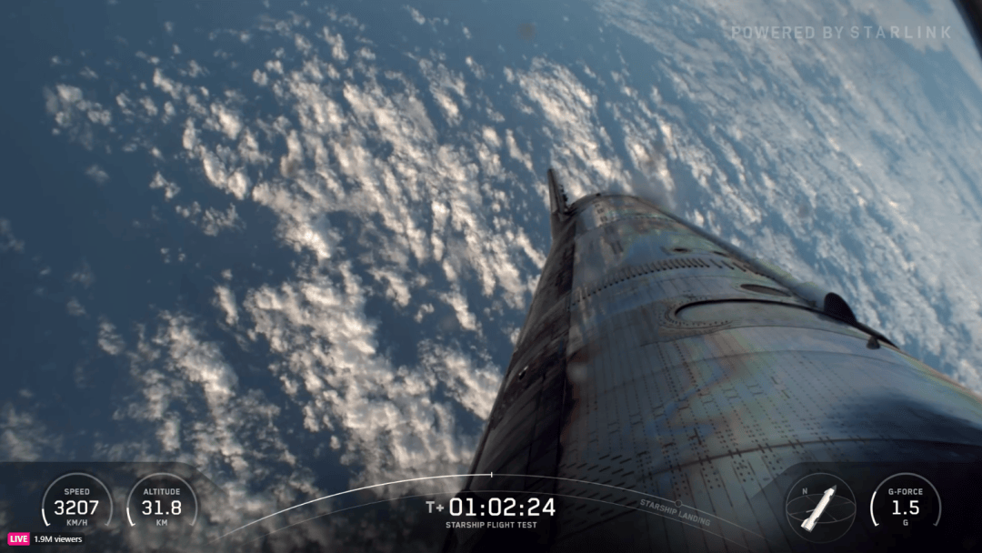 卡塞特沙特vs帕府联_这次没有空中爆炸！1个小时飞越半个地球卡塞特沙特vs帕府联，马斯克星舰终于成功了，现场欢呼声、鼓掌声响成一片